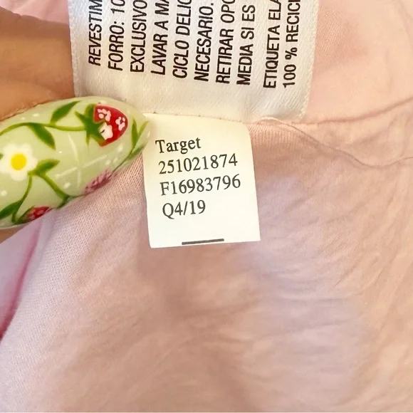 LoveShackFancy X Target Esme Pink Floral Mini Dress 2X - Picture 6 of 7